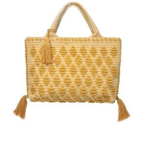 Guadalupe Design Allegra Tote Bag in Mustard